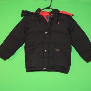 Polo Ralph Lauren Boys Size 6 Puffer Jacket Coat